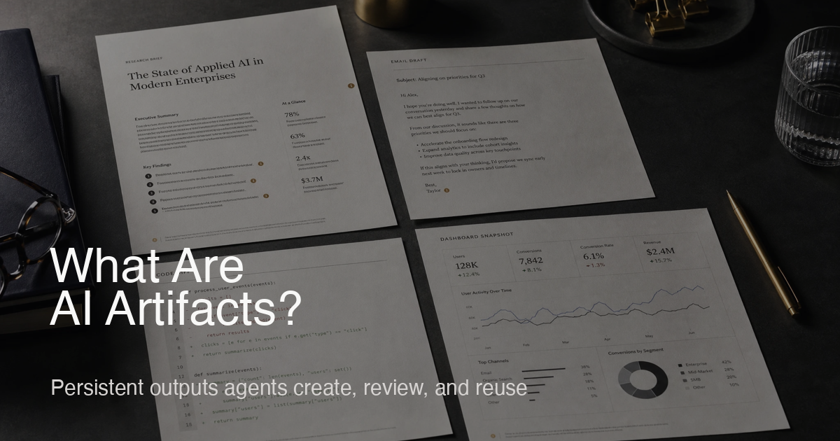 What Are AI Artifacts?