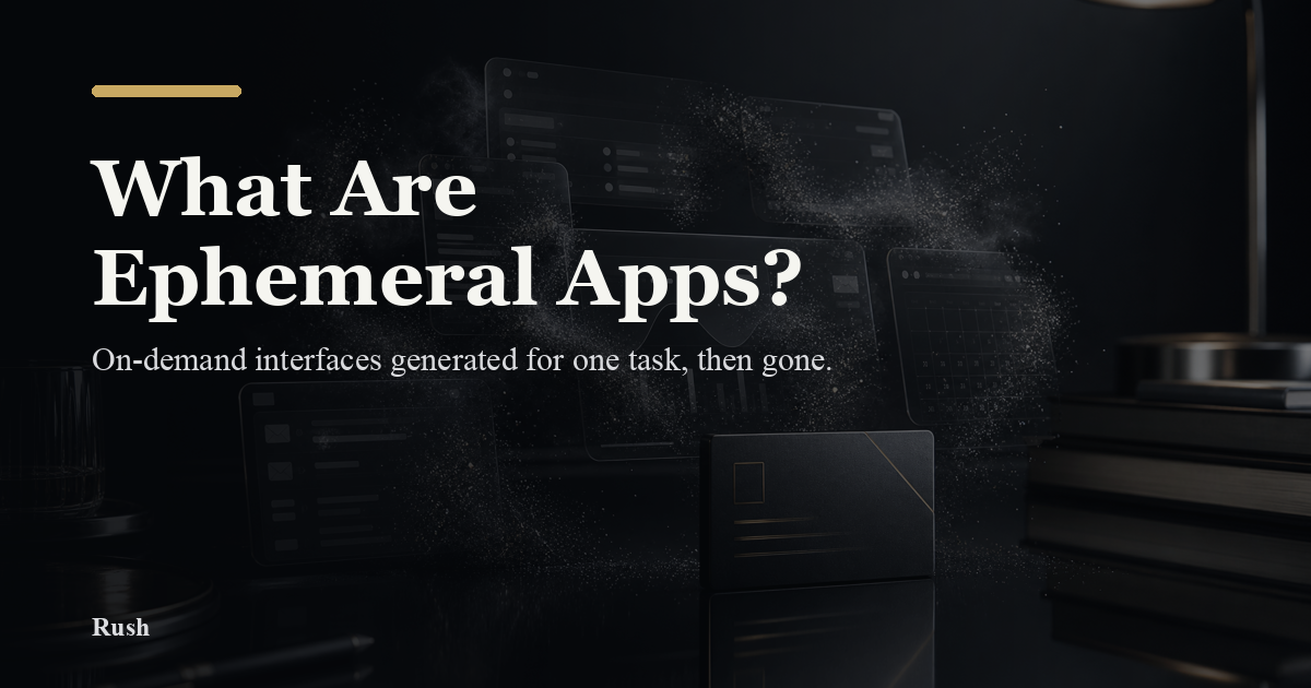 What Are Ephemeral Apps?